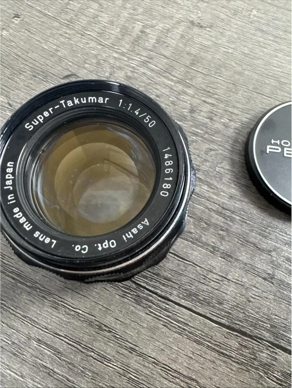 Asahi Pentax Super Takumar 50mm f/1.4 Early Model 8 elements M42